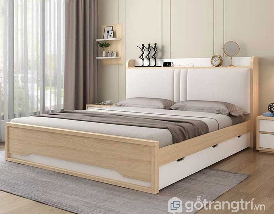 Bộ giường ngủ MDF lõi xanh