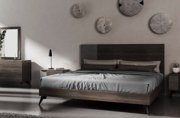 Giường gỗ MDF 1m8 hiện đại