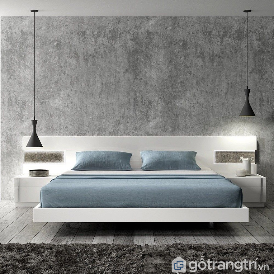 GIƯỜNG GỖ MDF 1M8 ĐẸP GIƯỜNG GỖ MDF 1M8