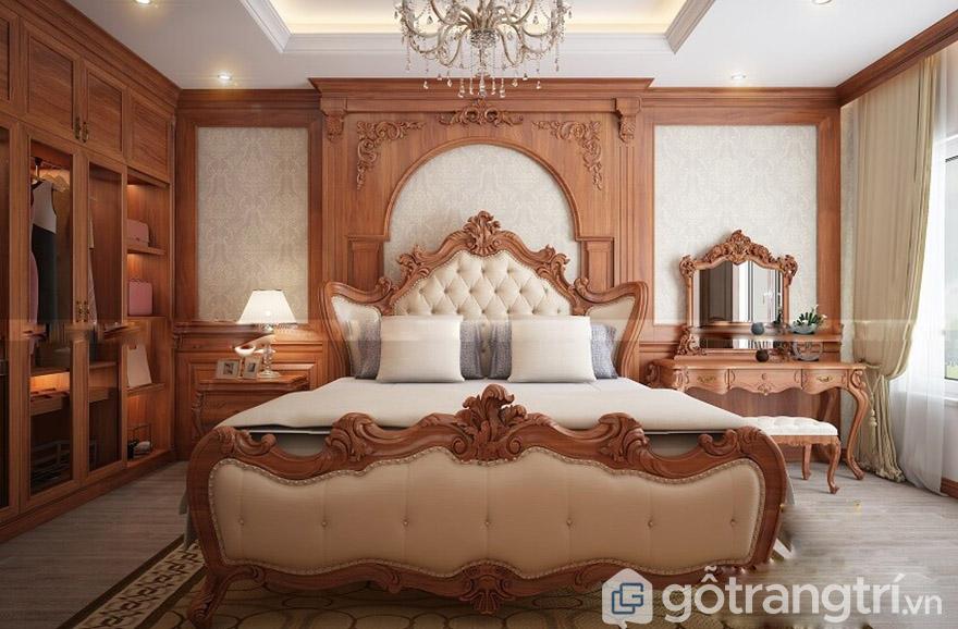 KINH NGHIỆM MUA GIƯỜNG NGỦ HOÀNG GIA GIÁ RẺ BẠN NÊN XEM — GỖ TRANG TRÍ GIƯỜNG HOÀNG GIA GỖ GÕ ĐỎ