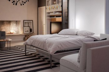Giường thông minh kèm sofa