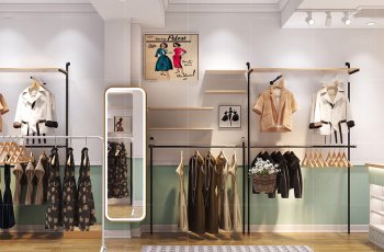 mẫu shop thời trang đẹp