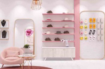 thiết kế shop phụ kiện thời trang