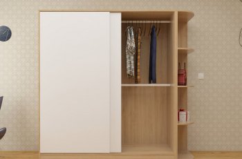 Tủ quần áo giá rẻ Đê La Thành hiện đại
