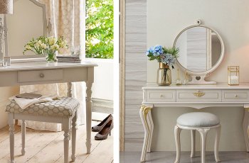 Ghế bàn trang điểm tân cổ điển