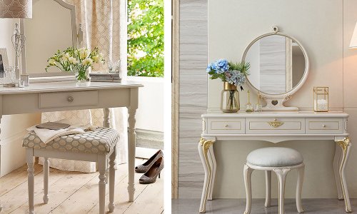 Ghế bàn trang điểm tân cổ điển