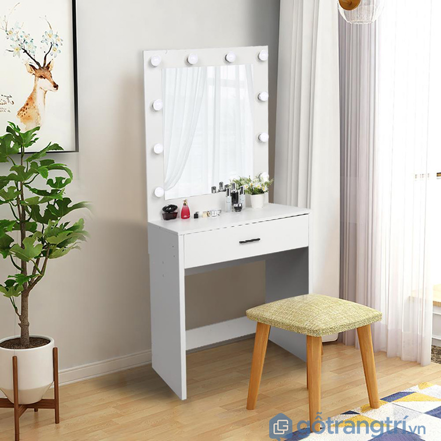 Bàn trang điểm gương đứng hiện đại