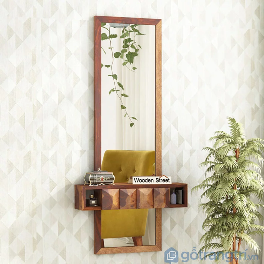 bàn trang điểm treo tường thông minh