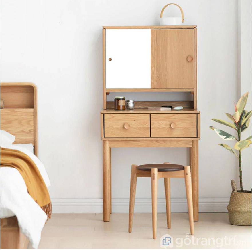 Các mẫu bàn trang điểm bằng gỗ