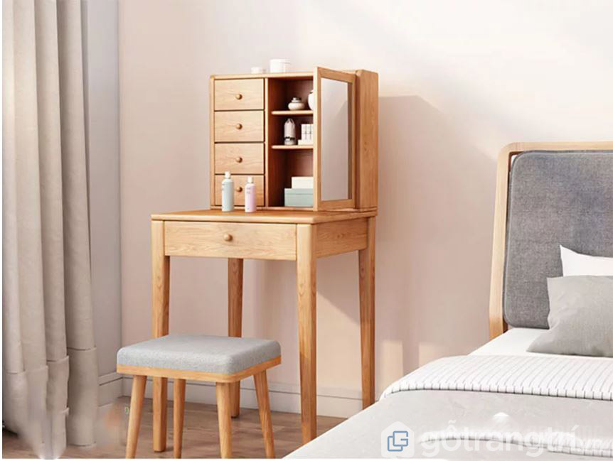Các mẫu bàn trang điểm bằng gỗ