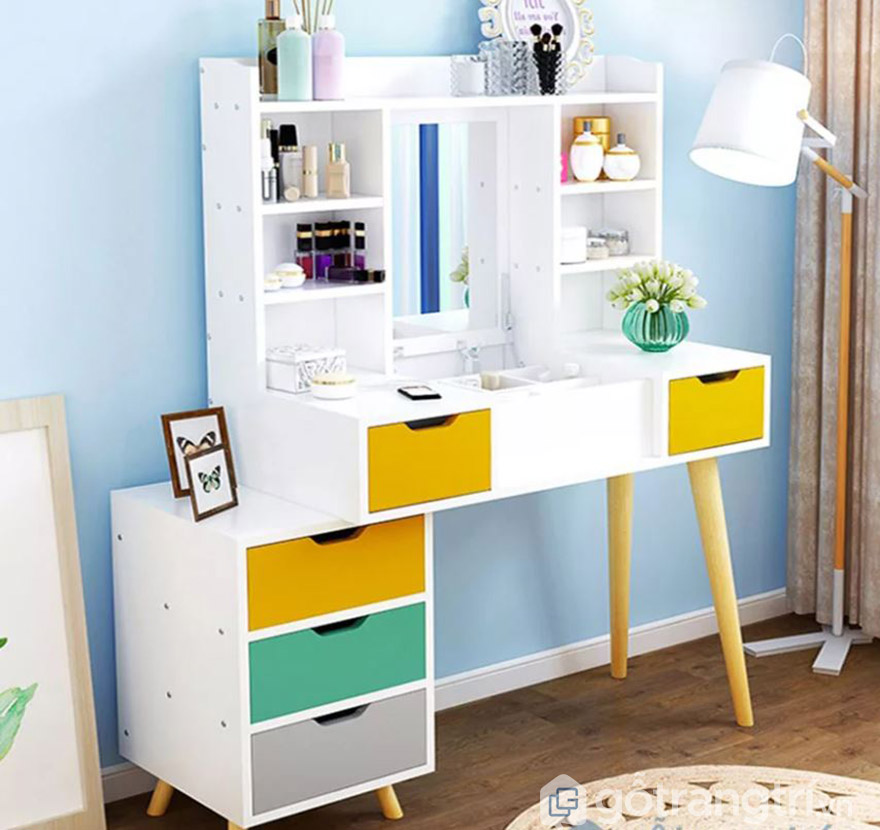 Các mẫu bàn trang điểm bằng gỗ