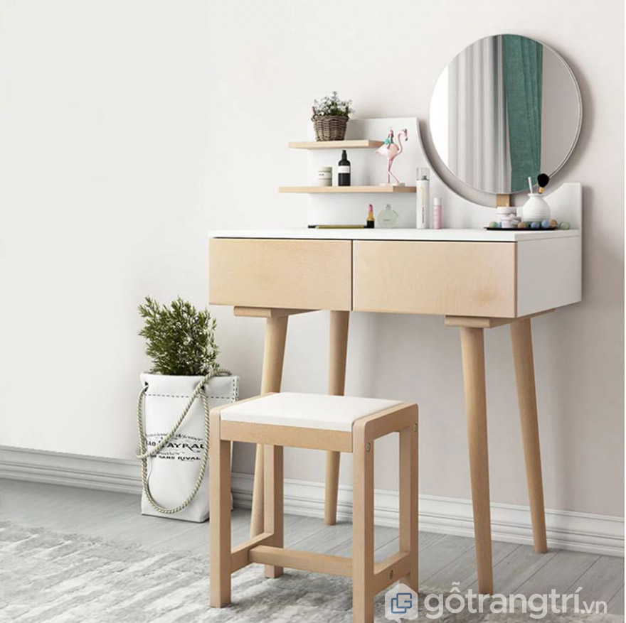 Các mẫu bàn trang điểm bằng gỗ