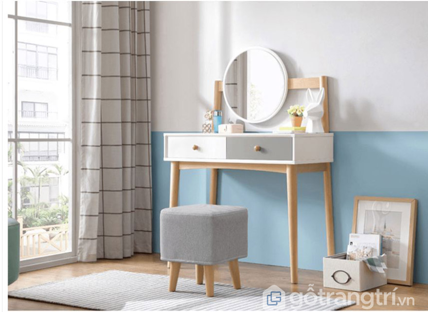 Các mẫu bàn trang điểm bằng gỗ