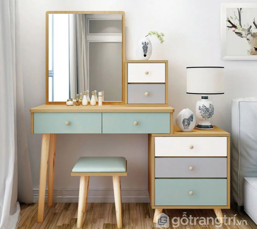 Các mẫu bàn trang điểm bằng gỗ