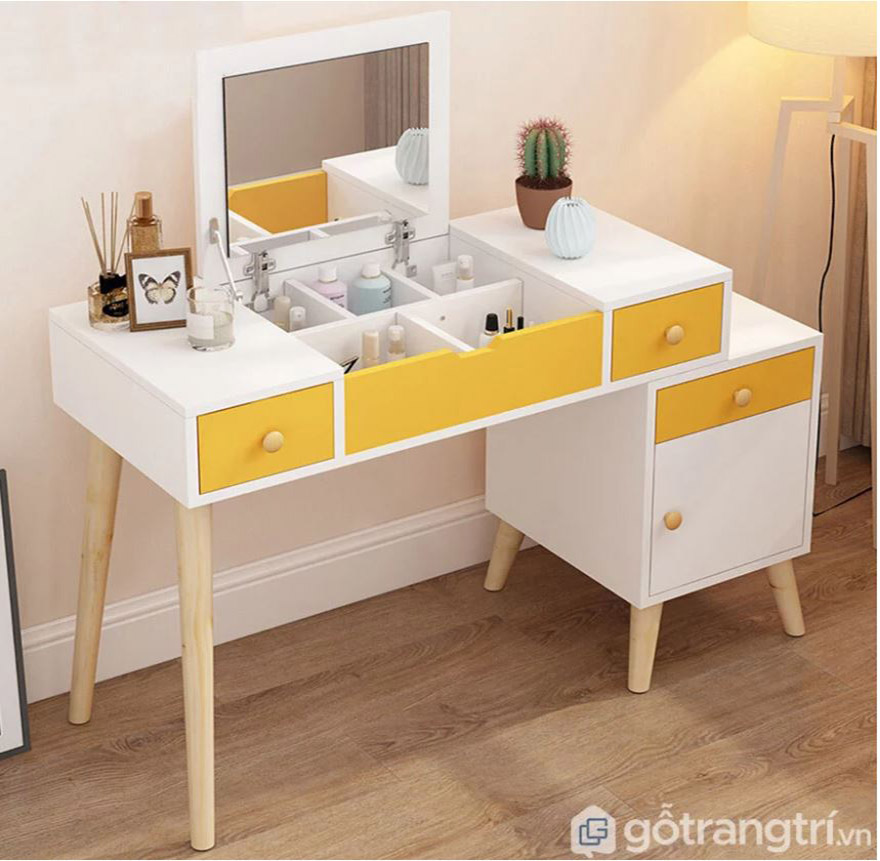 Các mẫu bàn trang điểm bằng gỗ