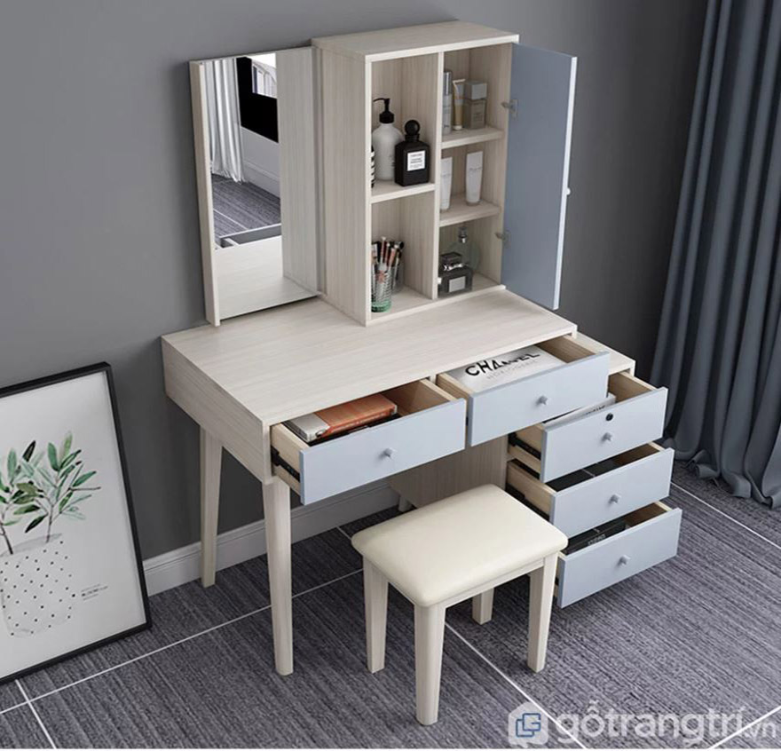 Các mẫu bàn trang điểm bằng gỗ