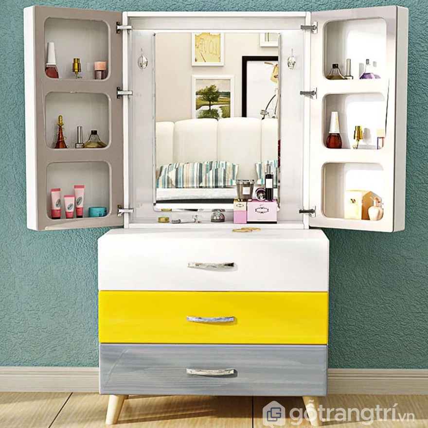 Các mẫu bàn trang điểm bằng gỗ