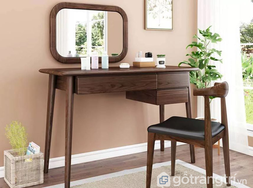 Các mẫu bàn trang điểm bằng gỗ