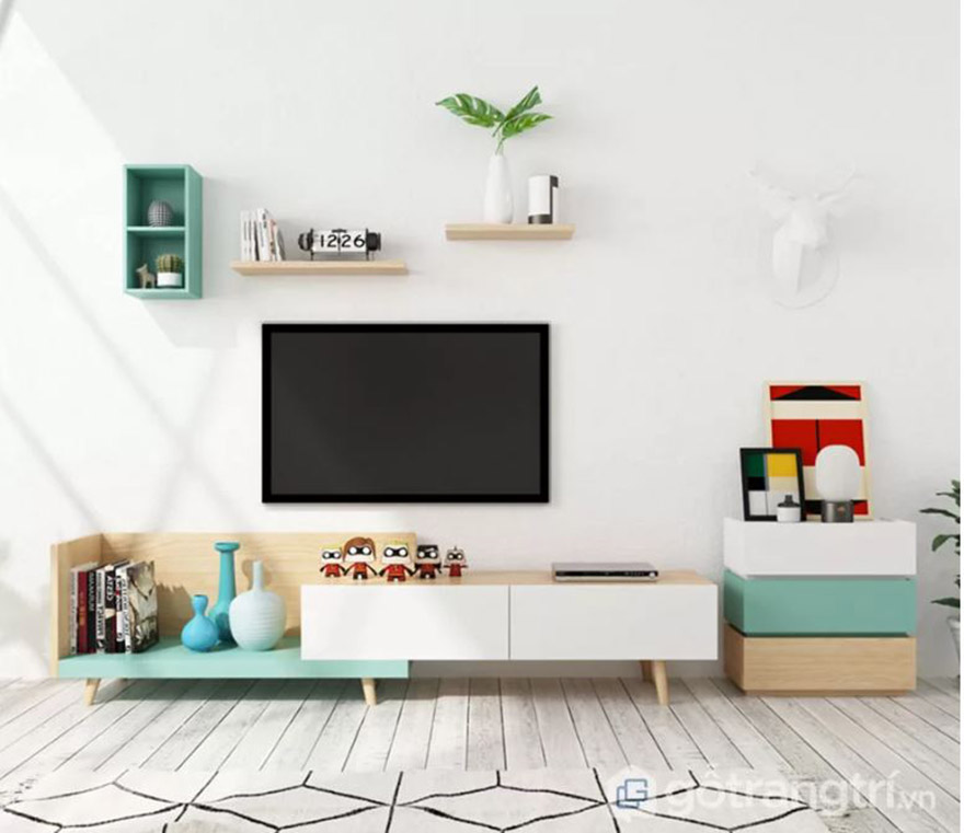GIÁ KỆ TIVI GỖ