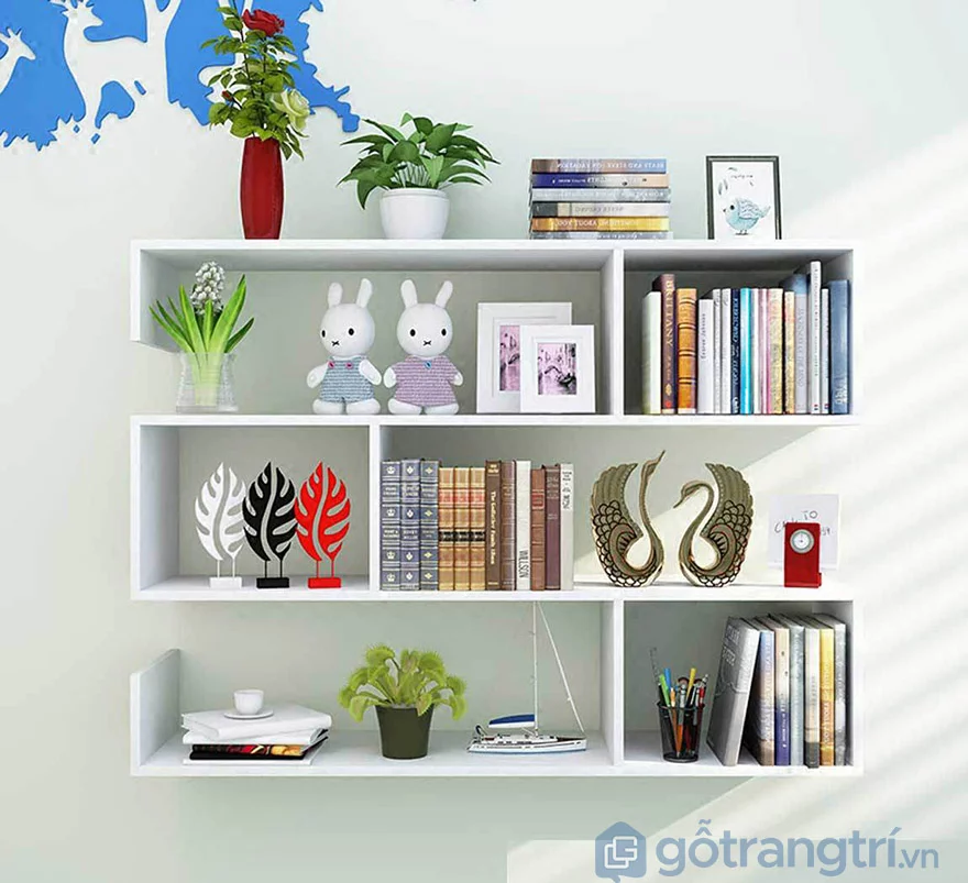 kệ sách đẹp đơn giản