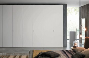 thiết kế tủ quần áo âm tường