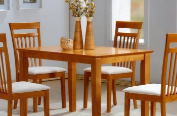 Bàn ăn gỗ xoan đào 4 ghế