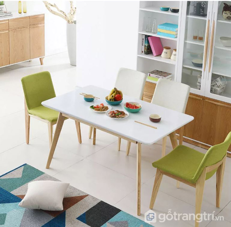 bàn ghế ăn gỗ sồi Nga