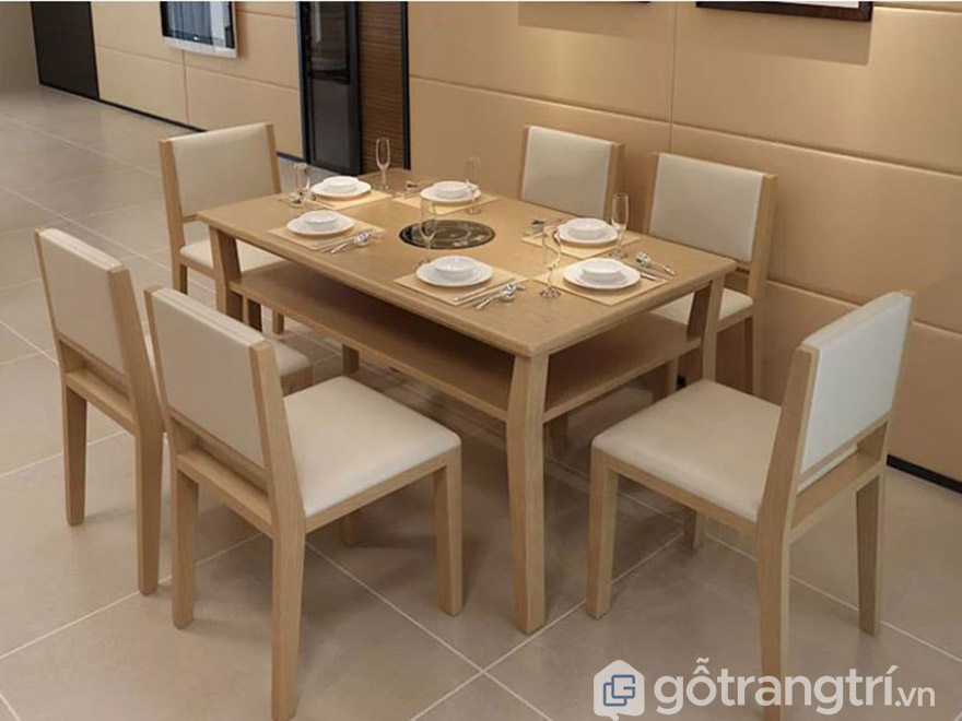 bàn ghế ăn gỗ sồi Nga