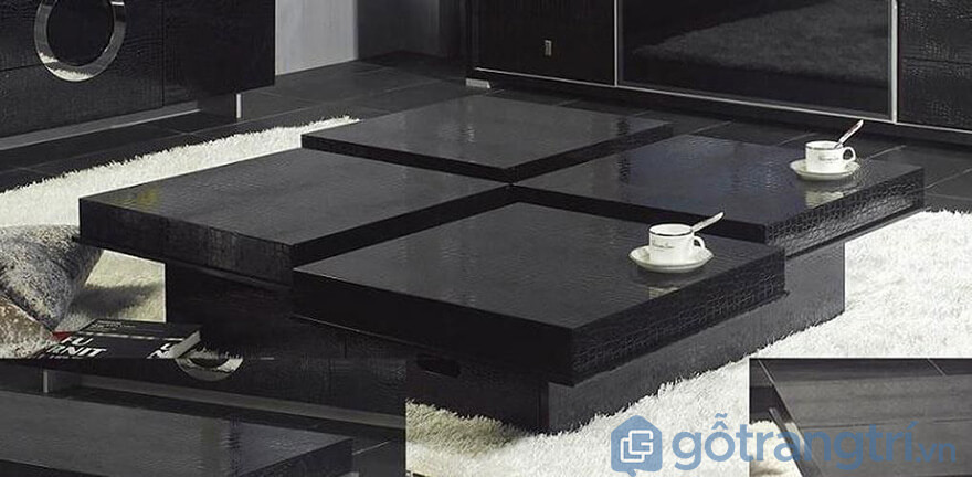 Bàn sofa mặt đá sang trọng