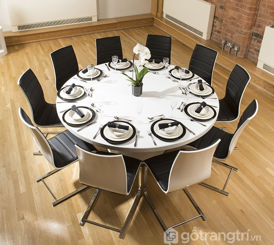 Kinh nghiệm mua bộ bàn ăn 10 ghế giá rẻ chất lượng | Gỗ Trang Trí