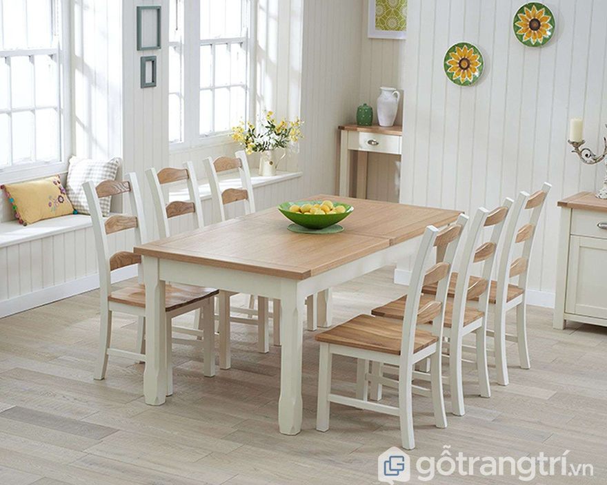 Bộ bàn ăn 6 ghế giá rẻ Hà Nội