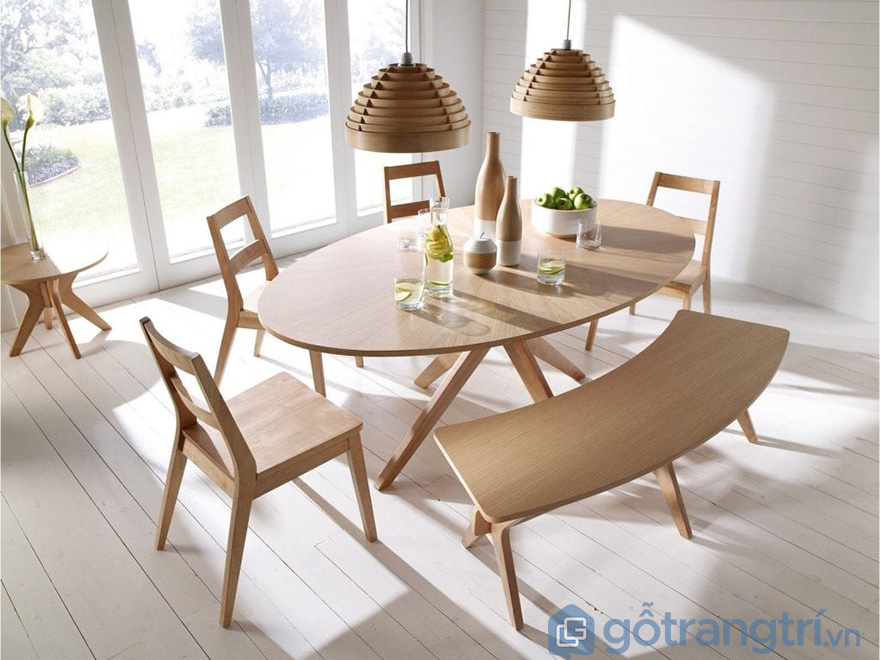 Bộ bàn ăn 6 ghế giá rẻ Hà Nội