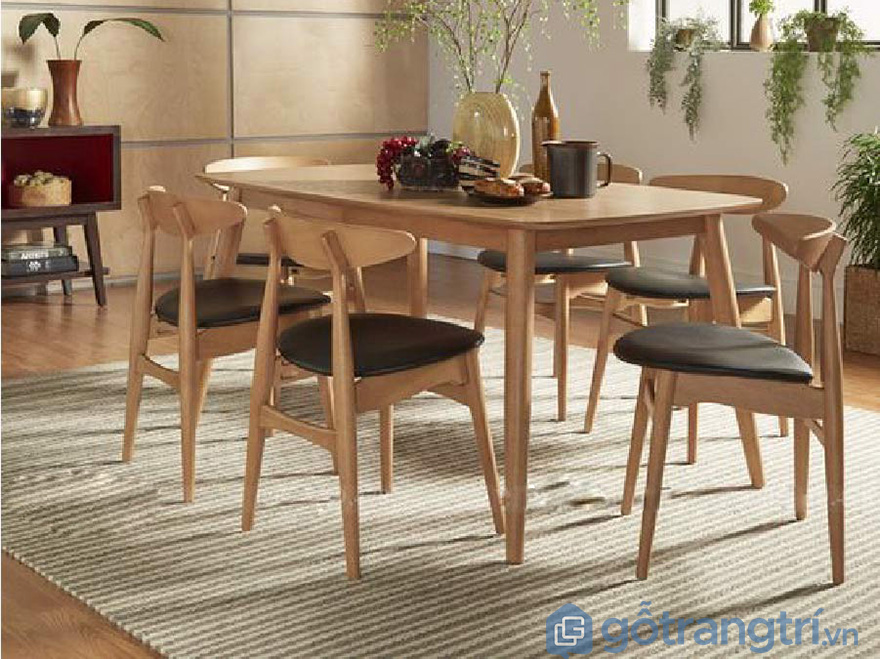 Bộ bàn ăn 6 ghế giá rẻ Hà Nội
