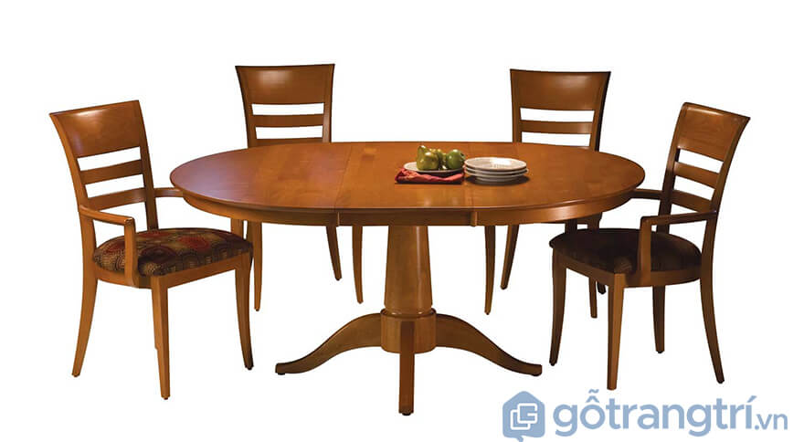 Bộ bàn ăn 8 ghế gỗ hương đẹp