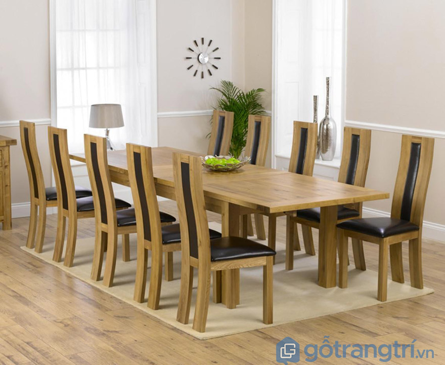 BẬT MÍ KINH NGHIỆM MUA BỘ BÀN ĂN GỖ 10 GHẾ ĐẸP CHẤT LƯỢNG — GỖ TRANG TRÍ BỘ BÀN ĂN GỖ 10 GHẾ ĐẸP