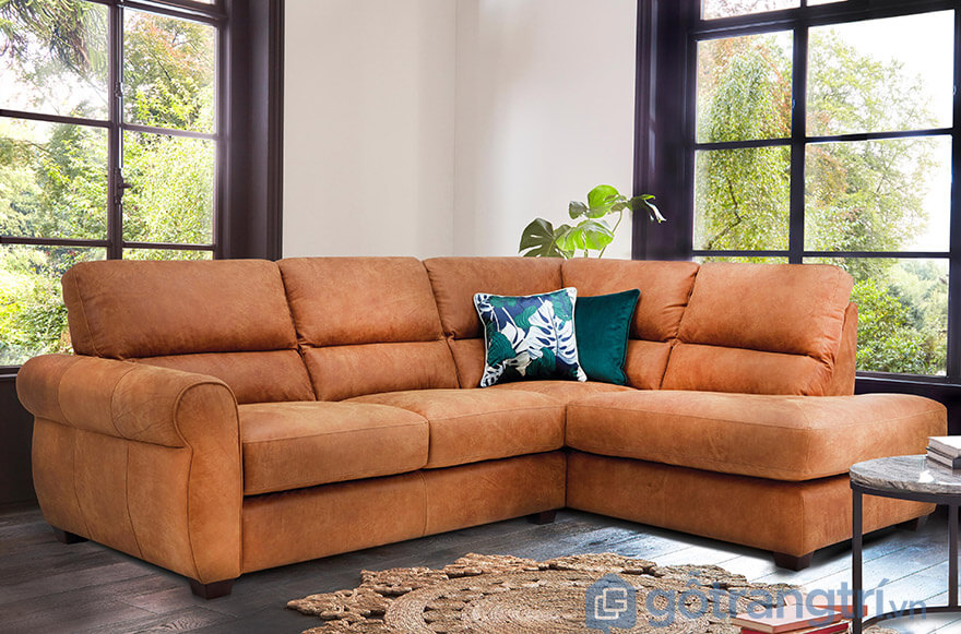 sofa góc da giá rẻ