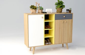Tủ đựng giày dép bằng gỗ giá rẻ