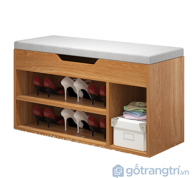 tủ giày gỗ xoan đào