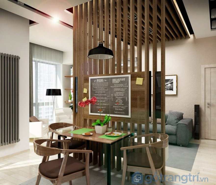 báo giá vách ngăn gỗ tự nhiên