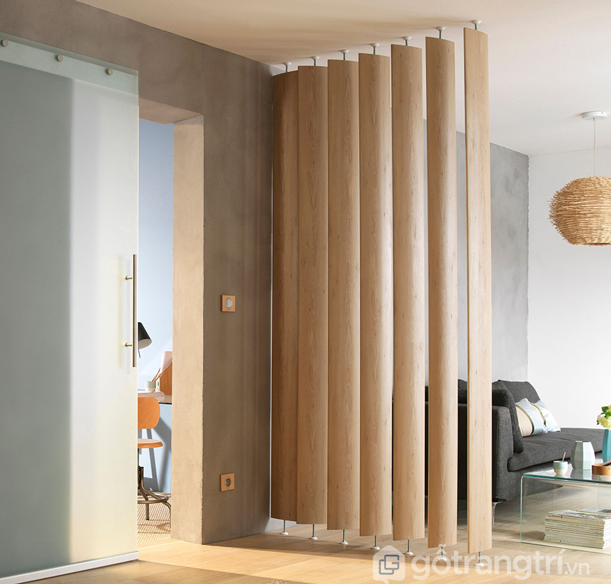báo giá vách ngăn gỗ tự nhiên