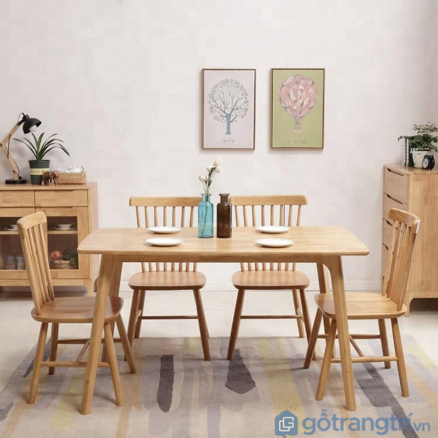 Bộ bàn ghế phòng ăn hiện đại