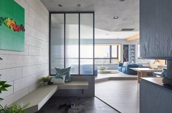 mẫu vách ngăn phòng khách đẹp
