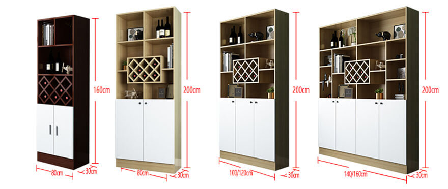 Tủ rượu gỗ công nghiệp MDF phong cách hiện đại GHS-51011 | Gỗ ...
