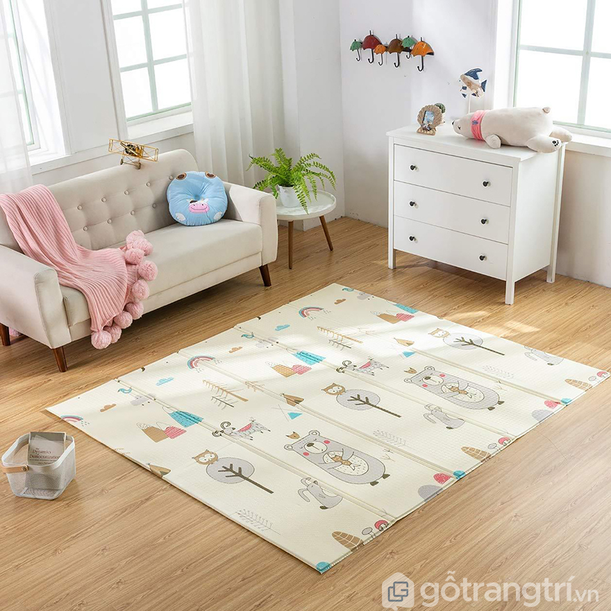 Thảm trải sàn cho bé chơi