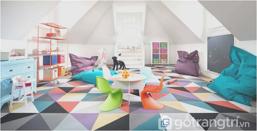 Thi công thảm văn phòng