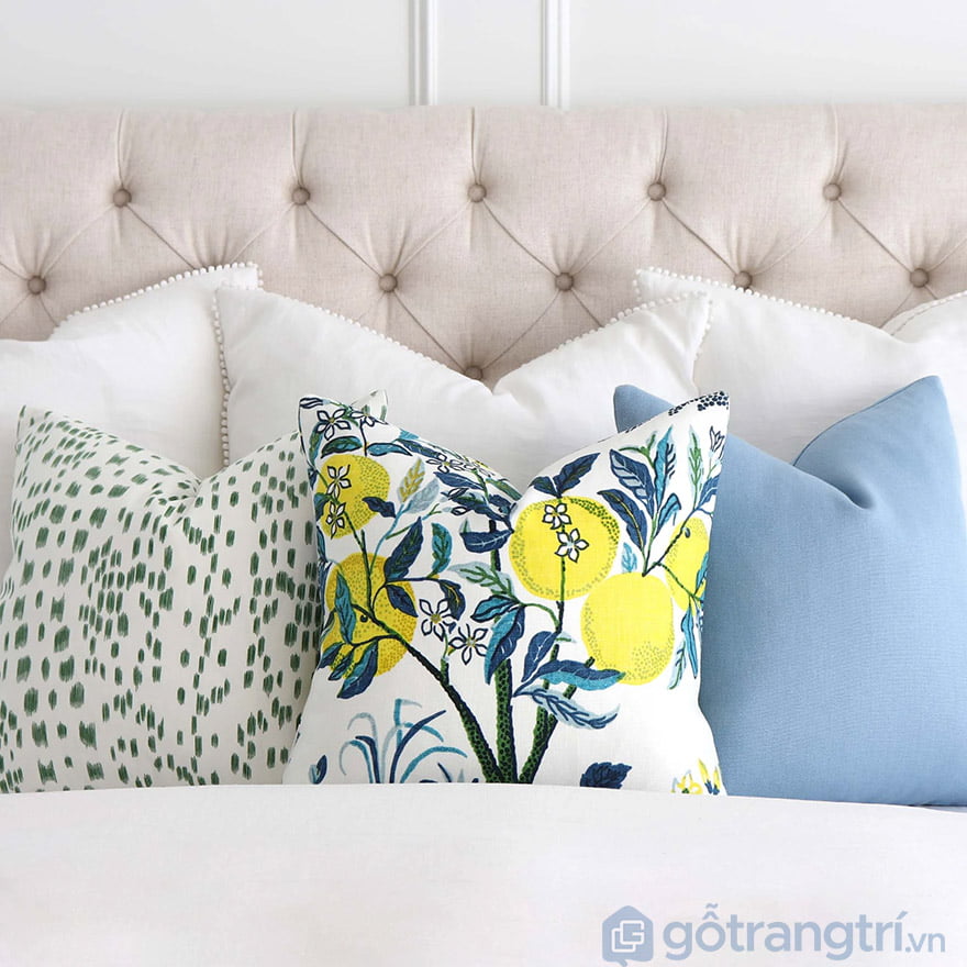 gối sofa nhiều màu
