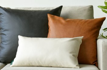 Gối sofa da