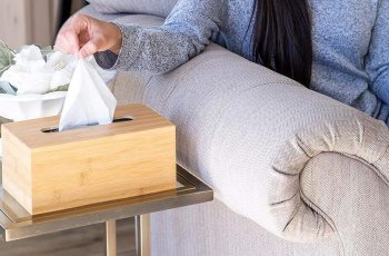 hộp đựng giấy ăn bằng tre
