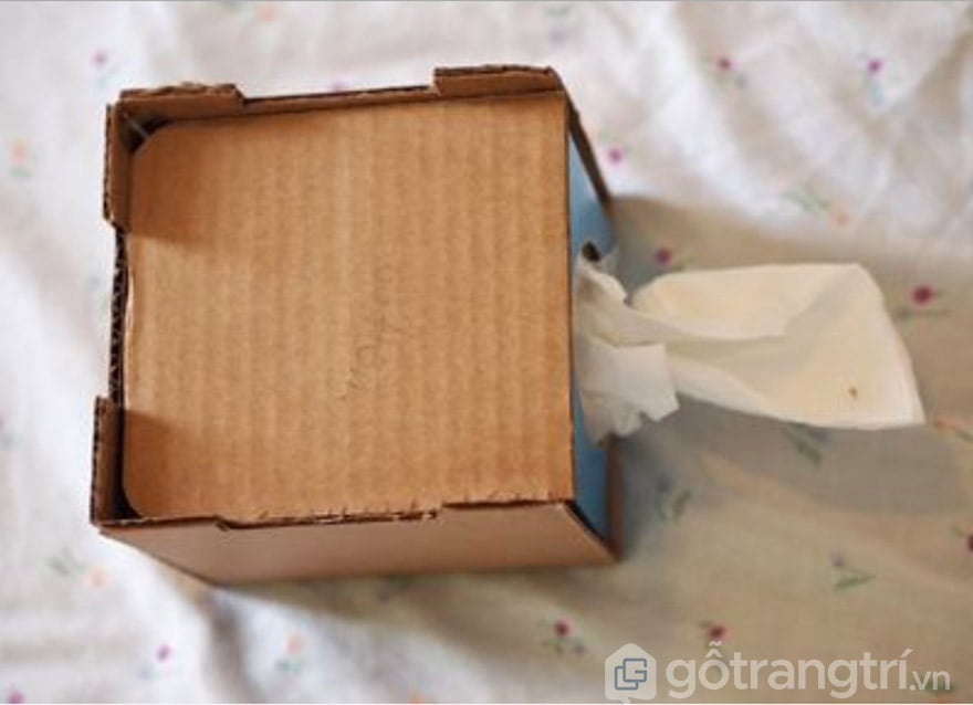 hướng dẫn làm hộp đựng giấy ăn hình vuông