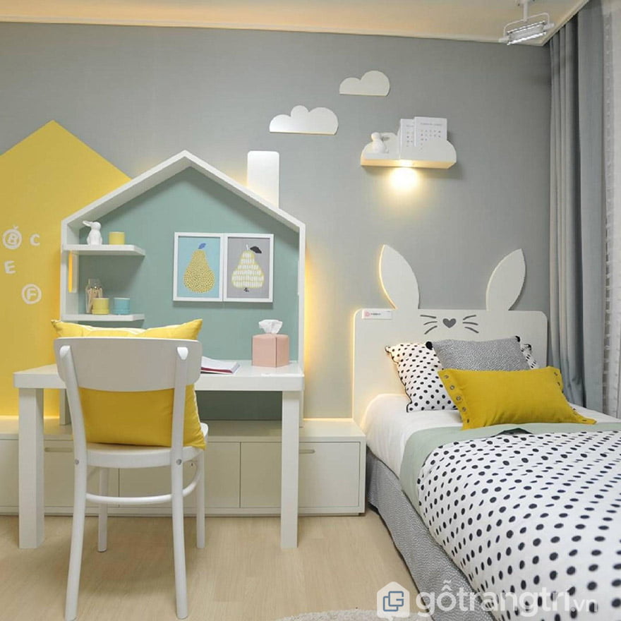 Bàn học trẻ em bằng gỗ